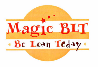MAGIC BLT BE LEAN TODAY logo