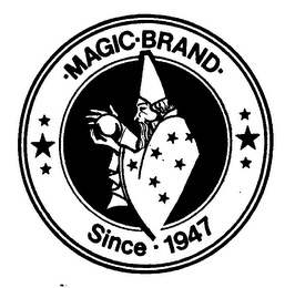 MAGIC BRAND SINCE 1947 logo