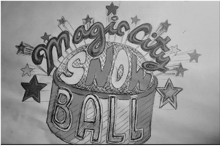 MAGIC CITY SNOW BALL logo