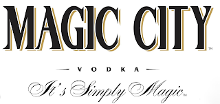 MAGIC CITY VODKA IT'S SIMPLY MAGIC logo