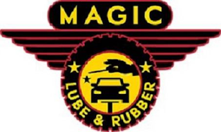 MAGIC LUBE & RUBBER logo