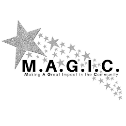M.A.G.I.C. MAKING A GREAT IMPACT IN THE COMMUNITY logo