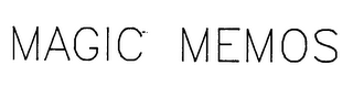 MAGIC MEMOS logo