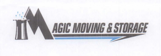 MAGIC MOVING & STORAGE logo