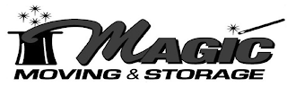 MAGIC MOVING & STORAGE logo