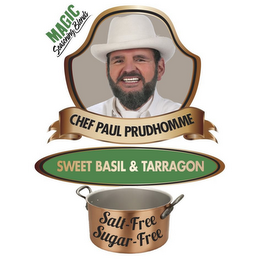 MAGIC SEASONING BLENDS CHEF PAUL PRUDHOMME SWEET BASIL & TARRAGON SALT-FREE SUGAR-FREE logo