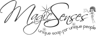 MAGIC SENSES UNIQUE SOAP FOR UNIQUE PEOPLE logo