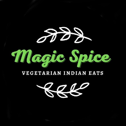 MAGIC SPICE VEGETARIAN INDIAN EATS logo