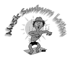 MAGIC SUNBURN LOTION logo