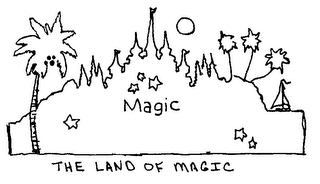 MAGIC THE LAND OF MAGIC logo
