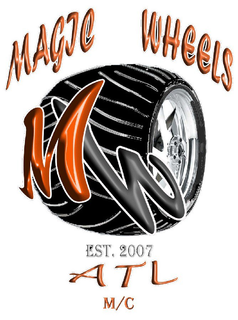 MAGIC WHEELS MW EST. 2007 ATL M/C logo