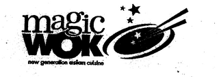 MAGIC WOK NEW GENERATION ASIAN CUISINE logo