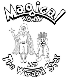 MAGICAL WOMAN AND THE WIZARD STAR logo