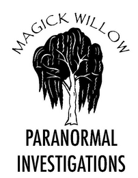 MAGICK WILLOW PARANORMAL INVESTIGATIONS logo