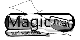 MAGICMAIL SURF.SAVE.SEND logo