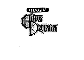 MAGIK CITRUS DEGREASER logo