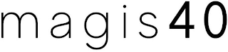 MAGIS 40 logo