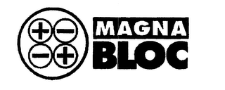 MAGNA BLOC + - - + logo
