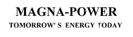 MAGNA-POWER TOMORROW'S ENERGY TODAY logo