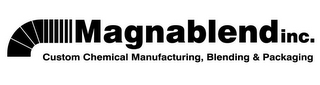 MAGNABLEND INC. CUSTOM CHEMICAL MANUFACTURING, BLENDING & PACKAGING logo