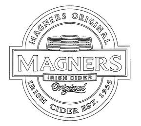 MAGNERS MAGNERS ORIGINAL IRISH CIDER EST. 1935 IRISH CIDER ORIGINAL logo