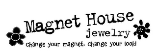MAGNET HOUSE JEWELRY CHANGE YOUR MAGNET, CHANGE YOUR LOOK! logo