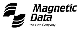 MAGNETIC DATA THE DISC COMPANY logo