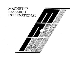 MAGNETICS RESEARCH INTERNATIONAL MRI logo