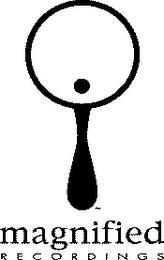 MAGNIFIED RECORDINGS logo