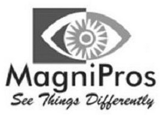MAGNIPROS SEE THINGS DIFFERENTLY logo
