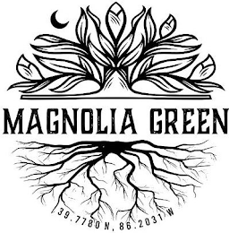 MAGNOLIA GREEN 39.7780 N, 86.2031 W logo