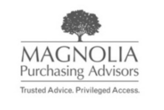 MAGNOLIA PURCHASING ADVISORS TRUSTED ADVICE. PRIVILEGED ACCESS. logo