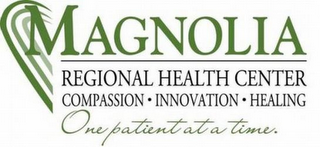 MAGNOLIA REGIONAL HEALTH CENTER COMPASSION · INNOVATION · HEALING ONE PATIENT AT A TIME. logo