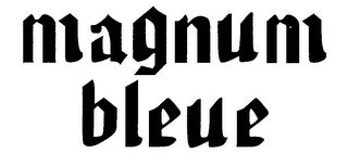 MAGNUM BLEUE logo