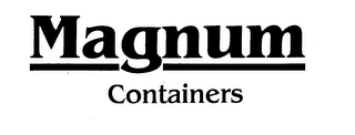 MAGNUM CONTAINERS logo