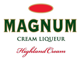 MAGNUM CREAM LIQUEUR HIGHLAND CREAM logo