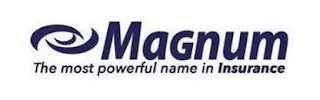 MAGNUM THE MOST POWERFUL NAME IN INSURANCE logo