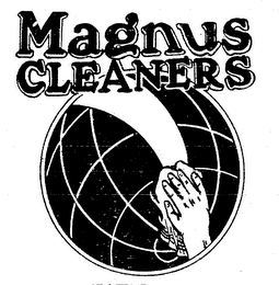 MAGNUS CLEANERS logo