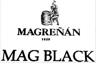 MAGREÑÁN 1820 MAG BLACK logo
