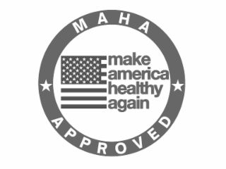 MAHA APPROVED MAKE AMERICA HEALTHY AGAIN logo