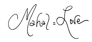 MAHAL = LOVE logo