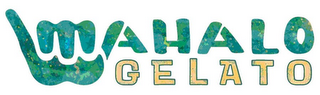 MAHALO GELATO logo