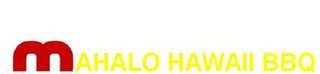 MAHALO HAWAII BBQ logo