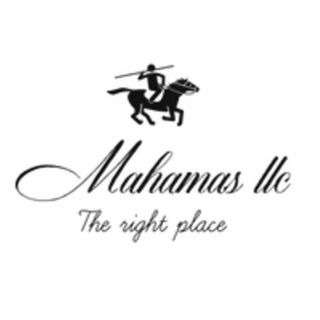 MAHAMAS LLC THE RIGHT PLACE logo