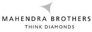MAHENDRA BROTHERS THINK DIAMONDS logo