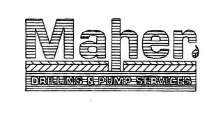 MAHER DRILLING & PUMP SERVICES logo