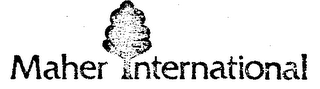 MAHER INTERNATIONAL logo