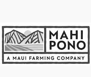 MAHI PONO A MAUI FARMING COMPANY logo