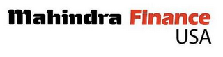MAHINDRA FINANCE USA logo