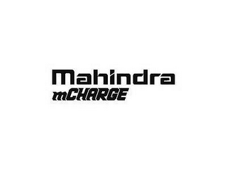 MAHINDRA MCHARGE logo